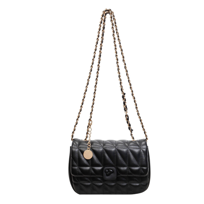 Women'S Kipling Bags - กระเป๋าทรงสี่เหลี่ยมเล็กแบบเย็บลายควิลท์สำหรับผู้หญิง ทำจากหนัง PU นุ่ม สายสะพายโซ่ สะพายข้างหรือสะพายไหล่