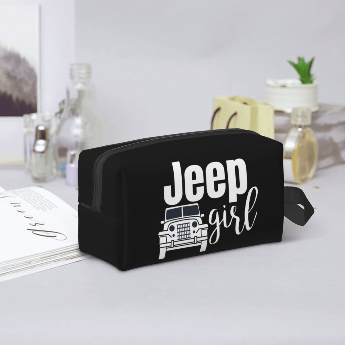 Women'S Jeep Bags - กระเป๋าเครื่องสำอาง Jeep Girl กระเป๋าจัดระเบียบเครื่องสำอาง กระเป๋าใส่เครื่องสำอางสำหรับผู้หญิง กระเป๋าใส่เครื่องสำอางสำหรับเดินทาง