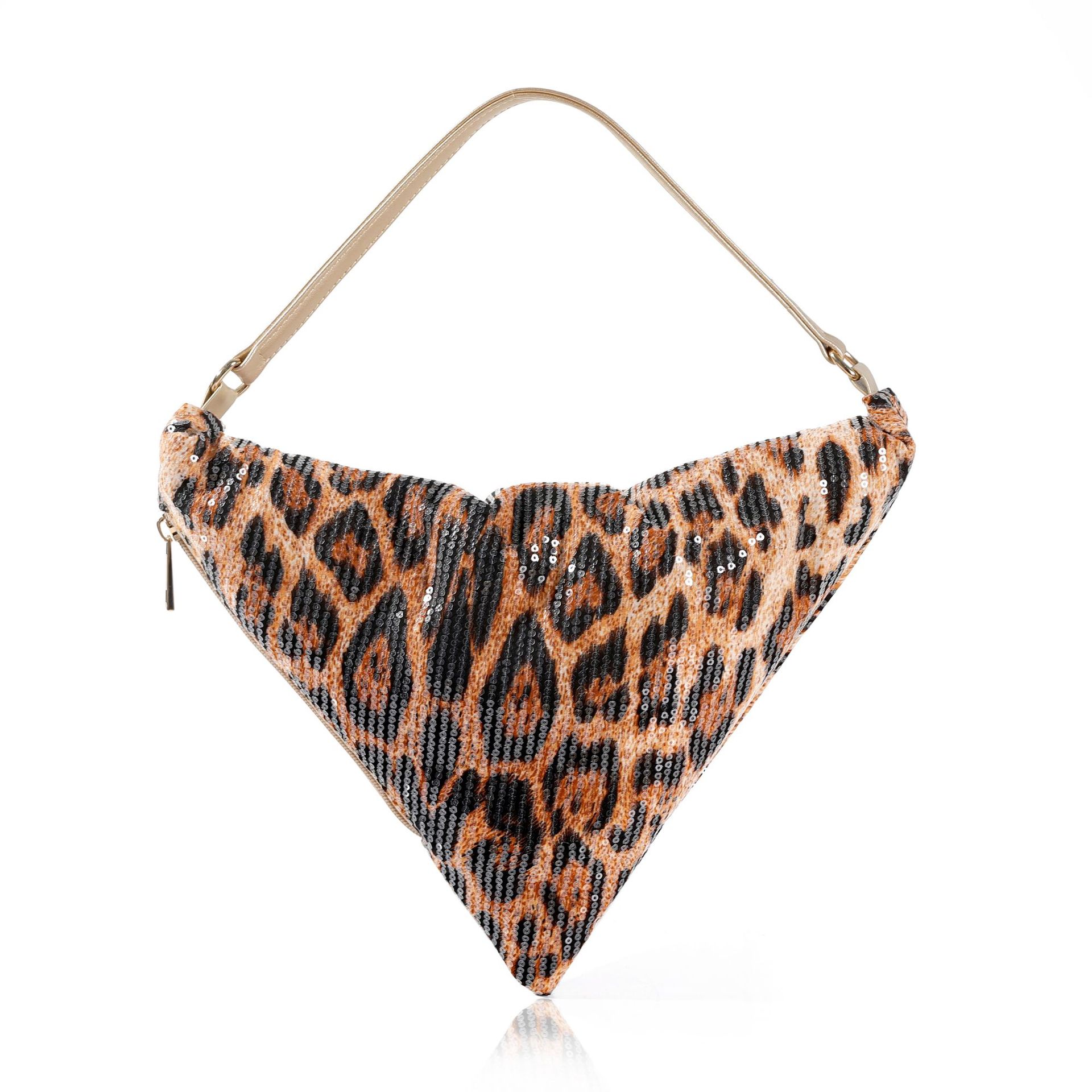 Women Bags In Trend - กระเป๋าสะพายไหล่ลายเสือดาวทรงพระจันทร์เสี้ยว กระเป๋าถือผู้หญิง แฟชั่นฤดูใบไม้ผลิและฤดูร้อนปี 2026 กระเป๋าสะพายใต้วงแขน