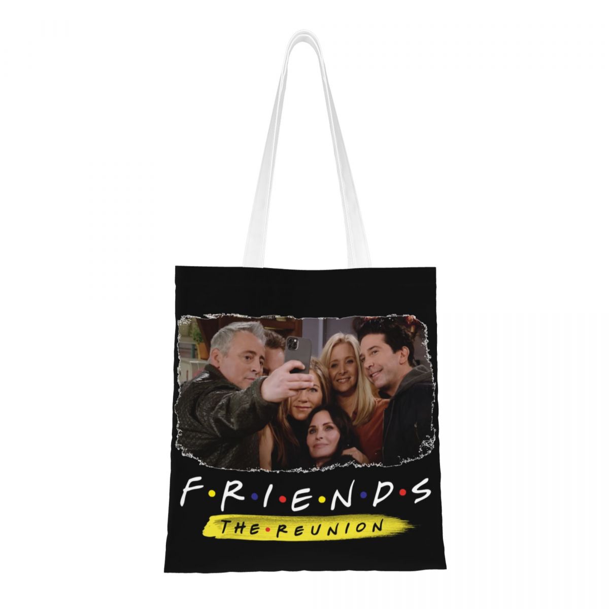 Women Bags Ross - กระเป๋าผ้าแคนวาสลาย Friends The Reunion 2021 รุ่นโมนิกา