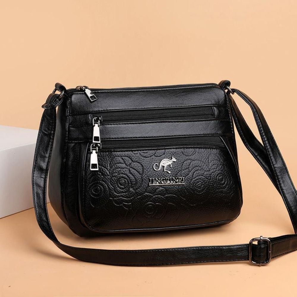 Women Bags White - กระเป๋าสตรีกระเป๋าวัยกลางคนกระเป๋าแม่แฟชั่นหลายชั้นความจุขนาดใหญ่ไหล่เดี่ยวแม่สามีซื้อถุงผัก