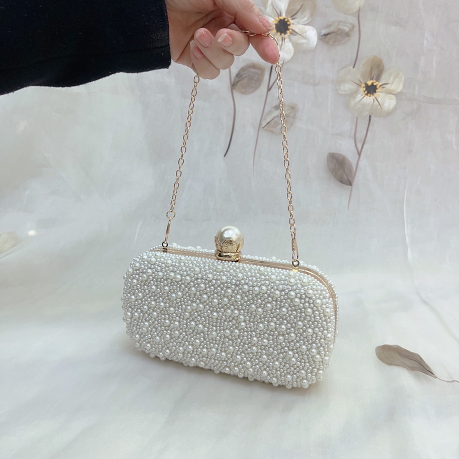 กระเป๋าคลัทช์งานแต่งงานสุดหรู  - Evening Bag Beaded บทวิจารณ์และราคา