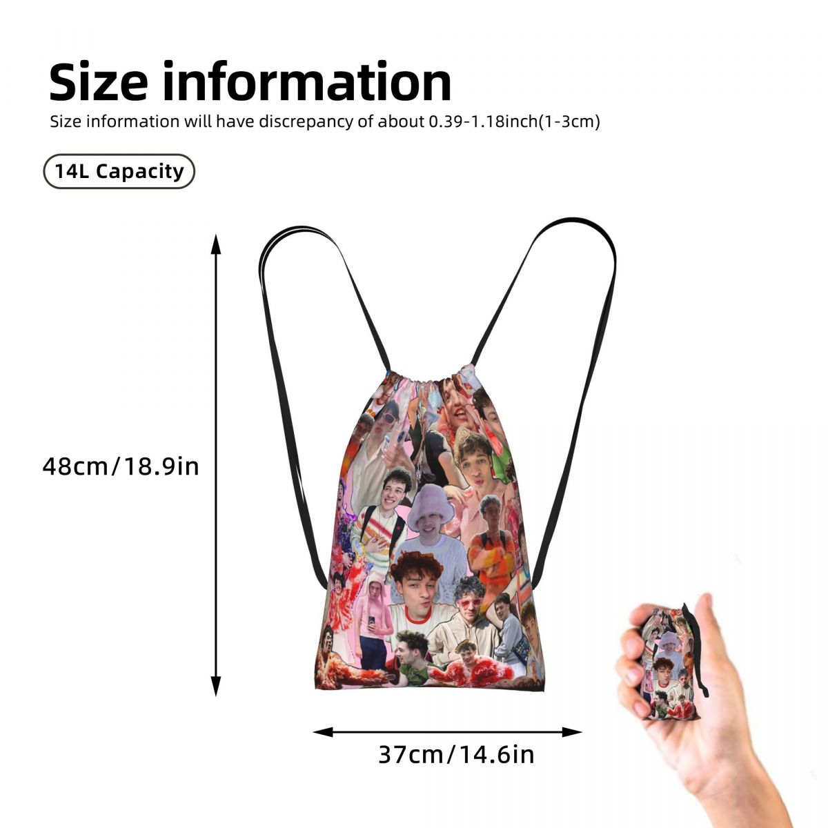 กระเป๋าเป้แบบมีเชือกผูก Nemo E - Women Bags Winners บทวิจารณ์และราคา