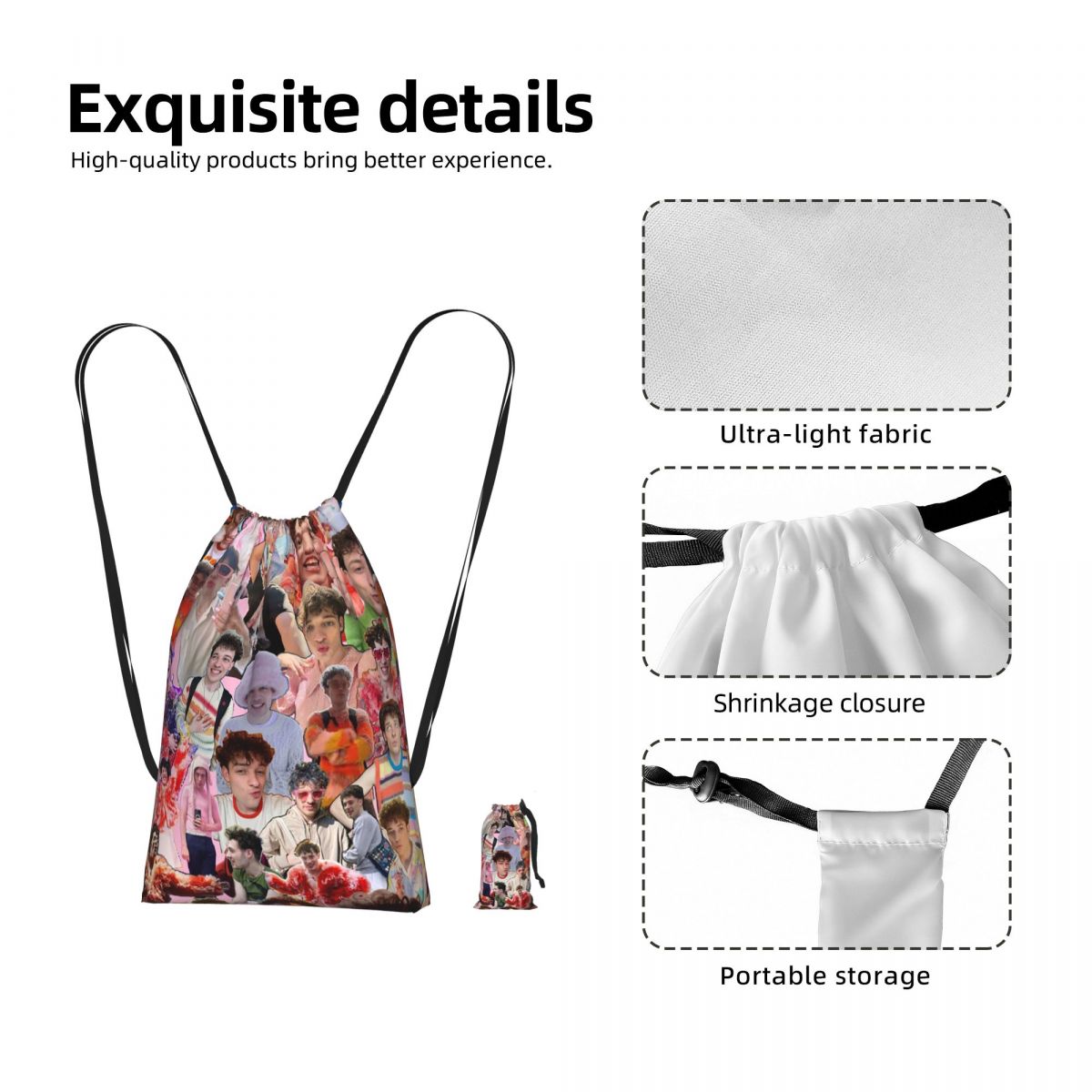 กระเป๋าเป้แบบมีเชือกผูก Nemo E - Women Bags Winners บทวิจารณ์และราคา
