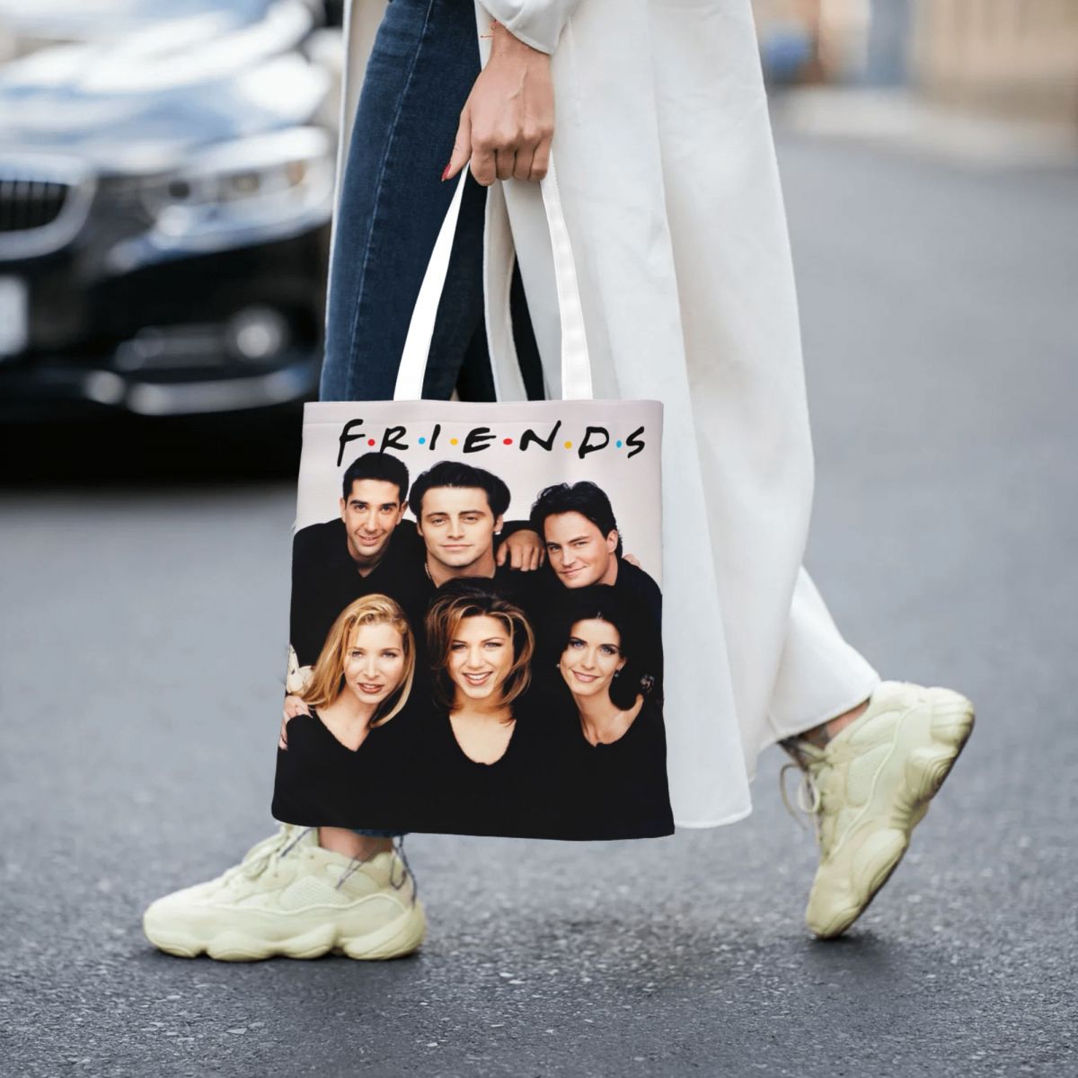 กระเป๋าโท้ทผ้าแคนวาสลายจากซีรี - Women Bags Ross บทวิจารณ์และราคา