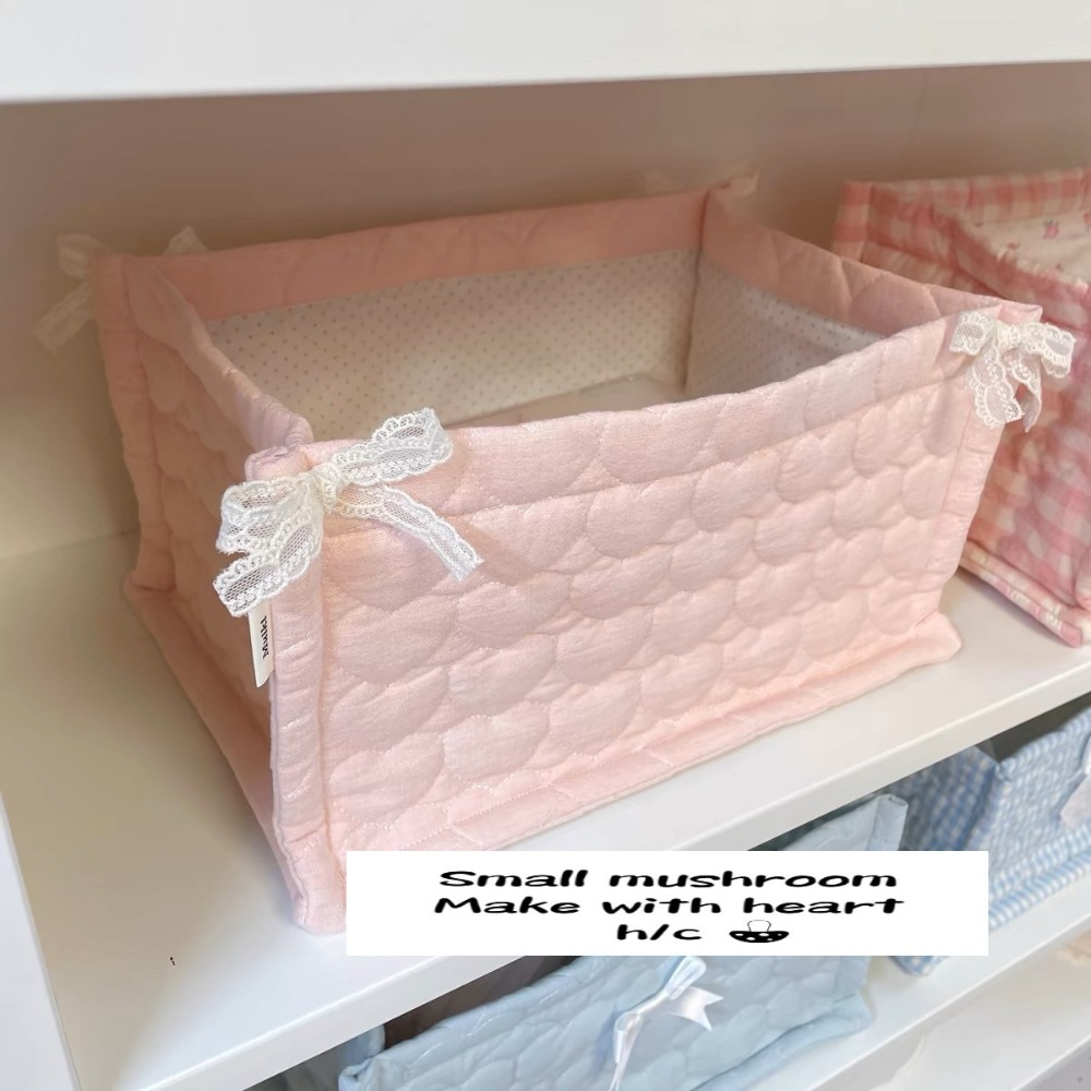 Ins ตะกร้าเก็บสแควร์ดอกไม้ผ้าฝ - Basket Bag Wicker บทวิจารณ์และราคา