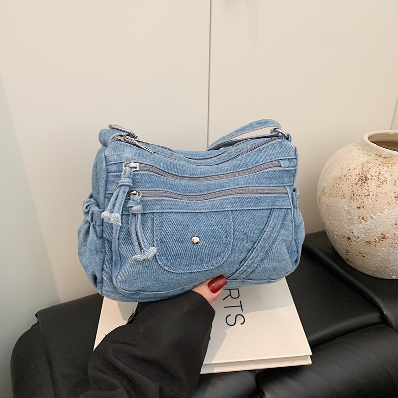 กระเป๋าเดนิมสีน้ำเงินสไตล์เรโท - Women'S Kipling Bags บทวิจารณ์และราคา