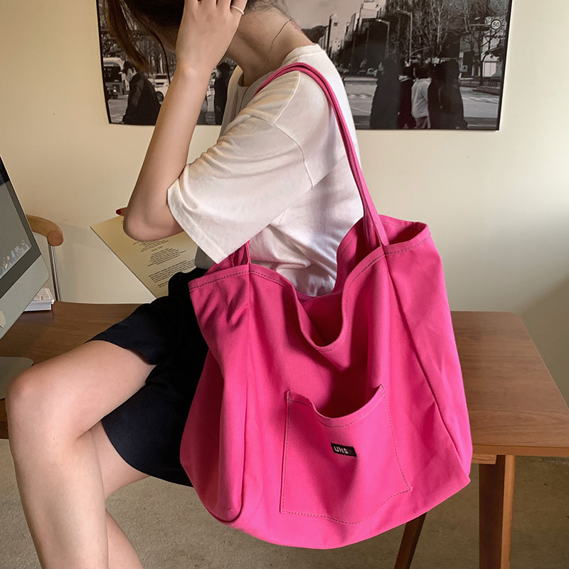 กระเป๋าผ้าใบคุณภาพสูงนำกลับมาใ - Women Bags White บทวิจารณ์และราคา