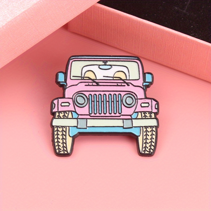 เข็มกลัดเคลือบการ์ตูนรถจี๊ปสีช - Women'S Jeep Bags บทวิจารณ์และราคา