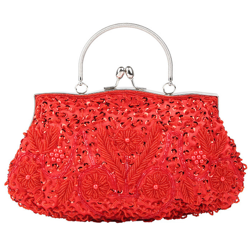 ผู้หญิงกระเป๋าคลัทช์สุภาพสตรีล - Evening Bag Beaded บทวิจารณ์และราคา