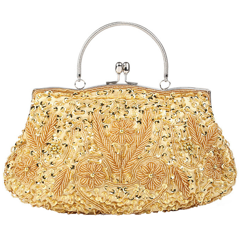 ผู้หญิงกระเป๋าคลัทช์สุภาพสตรีล - Evening Bag Beaded บทวิจารณ์และราคา