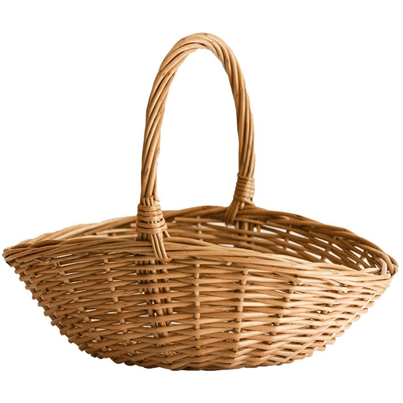 ตะกร้าเก็บหวายมีหูหิ้ว, ตะกร้า - Basket Bag Wicker บทวิจารณ์และราคา