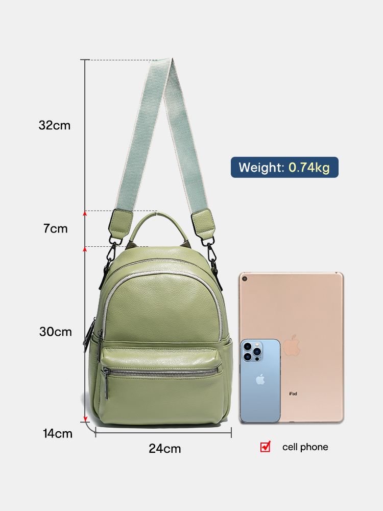 Zency กระเป๋าเป้กระเป๋าสะพายหล - Women Bags White บทวิจารณ์และราคา