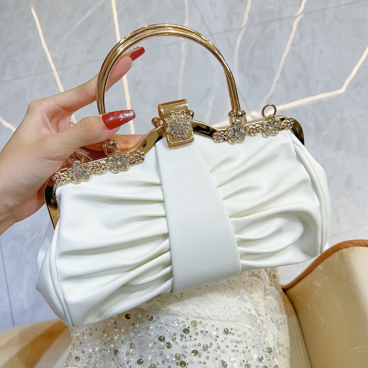 กระเป๋าคลัทช์ออกงานกลางคืนผู้ห - Women Bags In Trend บทวิจารณ์และราคา