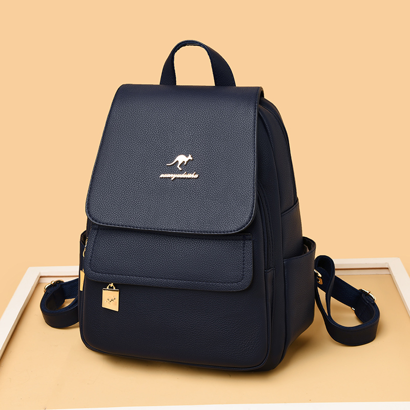 หนังคุณภาพสูงกระเป๋าเป้สะพายหล - Women Bags White บทวิจารณ์และราคา