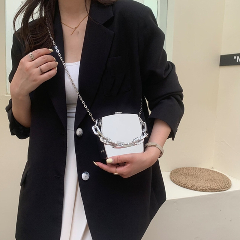 Mini Luxury Gold Party กระเป๋า - Women Bags Gold บทวิจารณ์และราคา