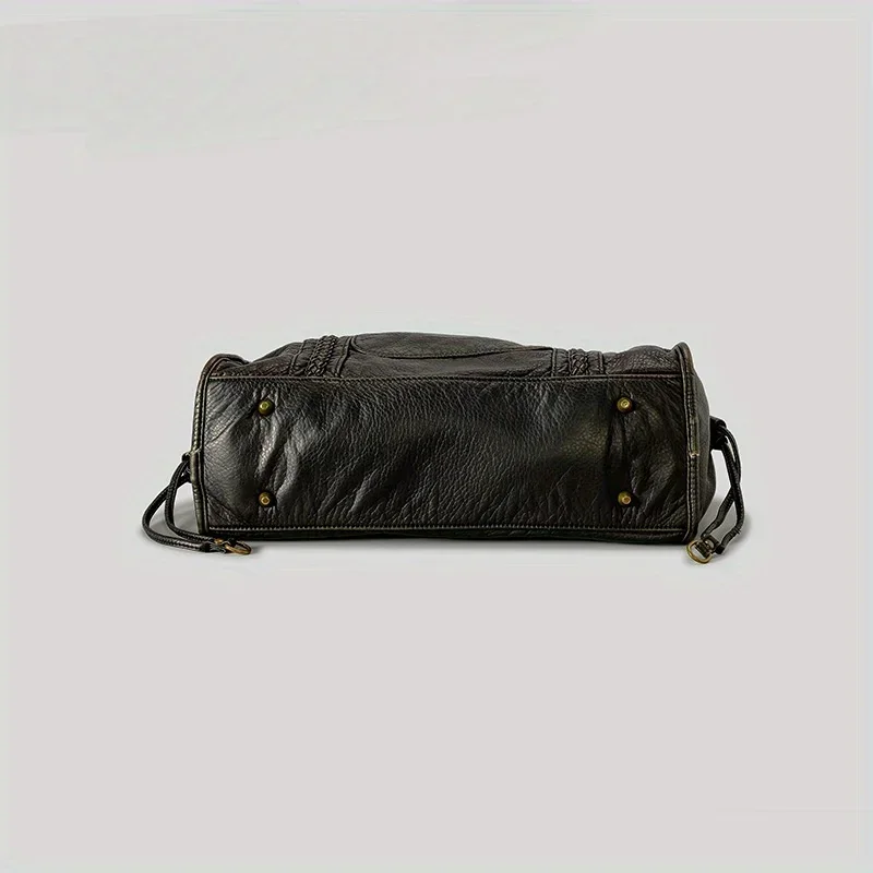 แฟชั่นของผู้หญิงวินเทจล้างหนัง - Women Bags Gold บทวิจารณ์และราคา