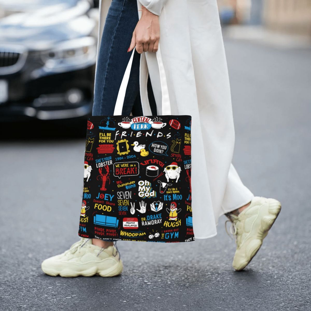 กระเป๋าโท้ทลายละครโทรทัศน์ Fri - Women Bags Ross บทวิจารณ์และราคา