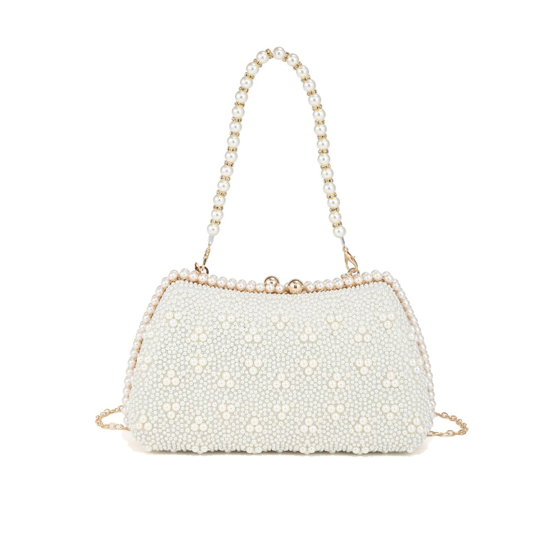 กระเป๋าคลัทช์สำหรับผู้หญิง ประ - Evening Bag Beaded บทวิจารณ์และราคา