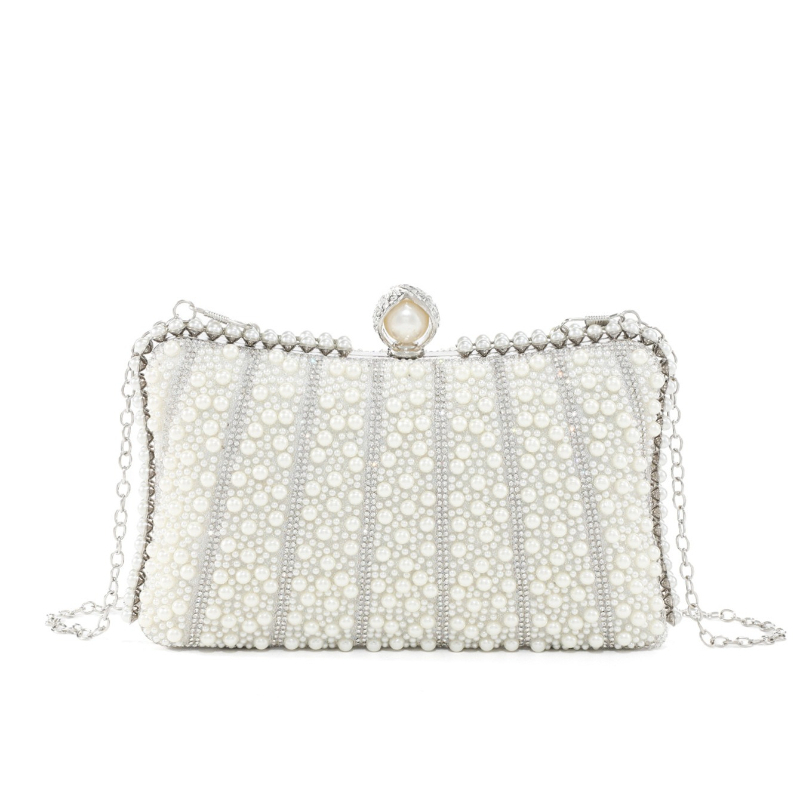 กระเป๋าคลัทช์สำหรับผู้หญิง ประ - Evening Bag Beaded บทวิจารณ์และราคา