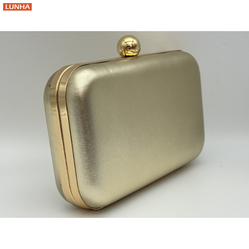 กระเป๋าราตรีวินเทจโลหะกล่องกระ - Women Bags Gold บทวิจารณ์และราคา
