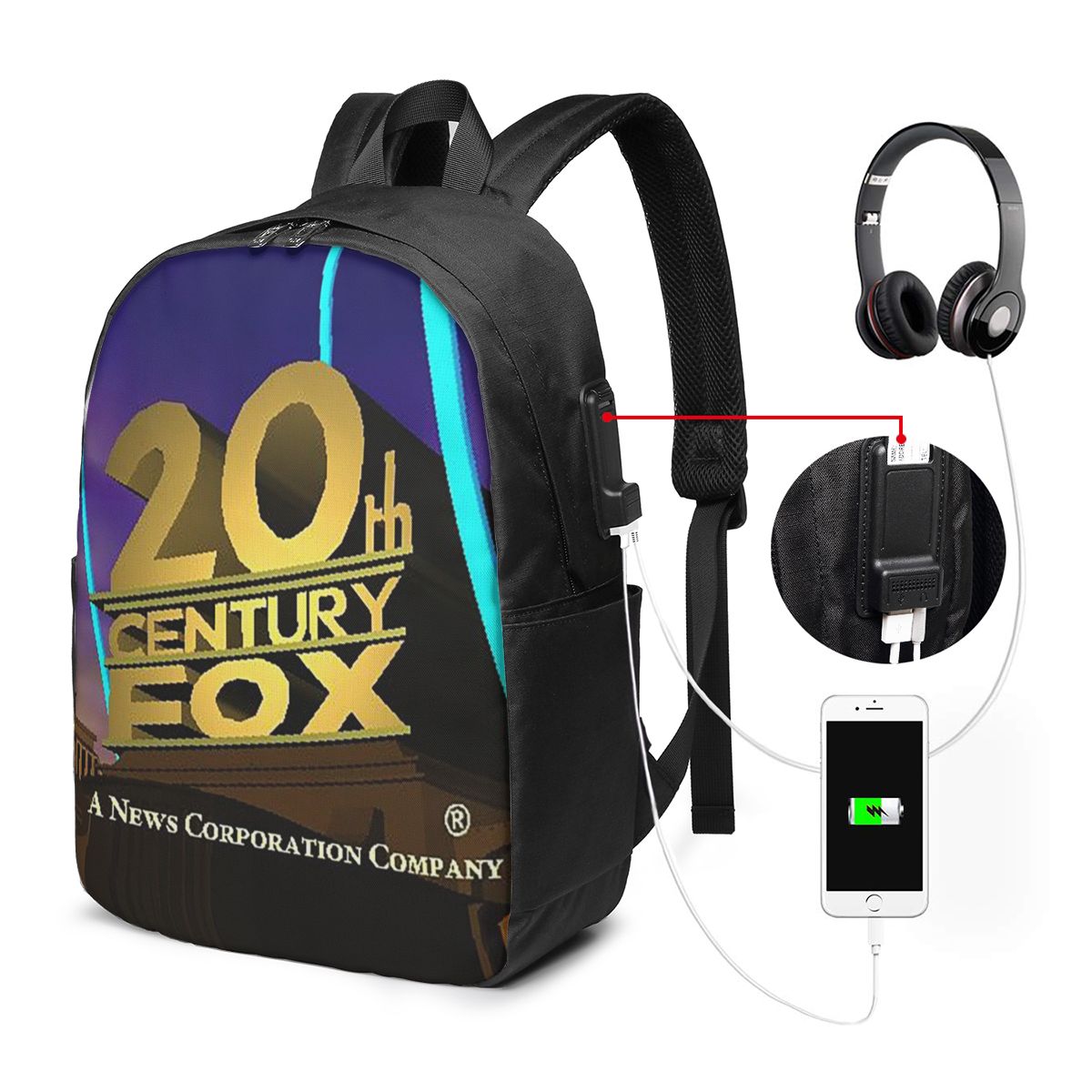 20th Century Fox Classic Backp - Women Bags For Laptop บทวิจารณ์และราคา