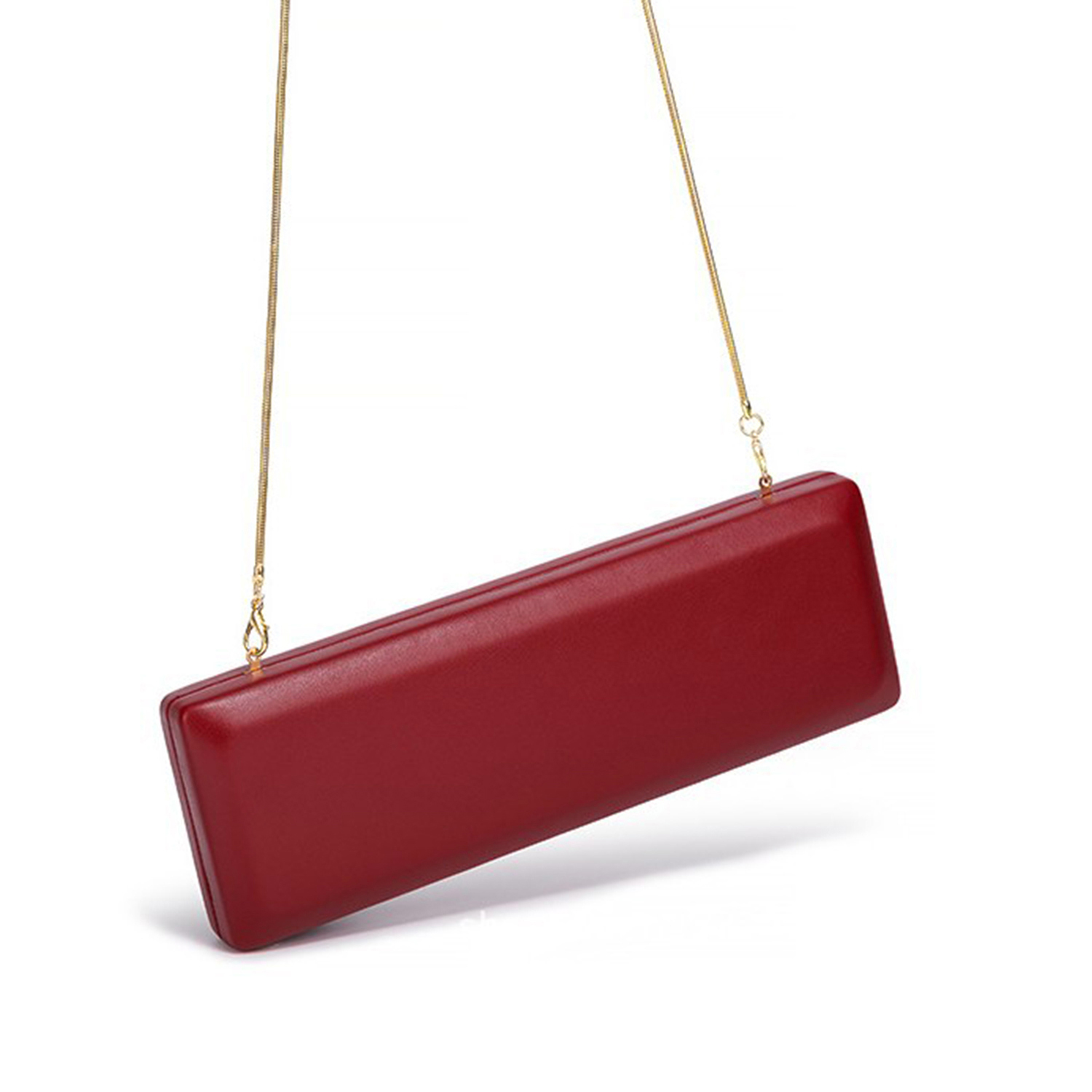 กระเป๋าราตรีสีแดงสุดหรู กระเป๋ - Women Bags Gold บทวิจารณ์และราคา
