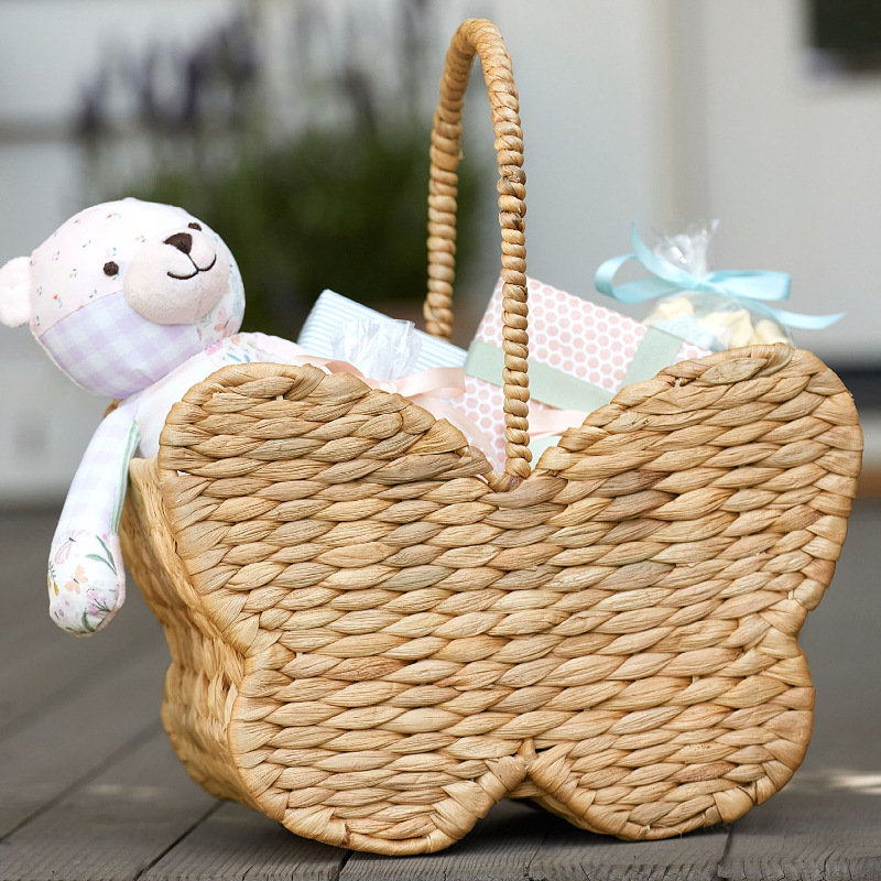 ตะกร้าเก็บของสานมือจากหญ้ามะระ - Basket Bag Wicker บทวิจารณ์และราคา