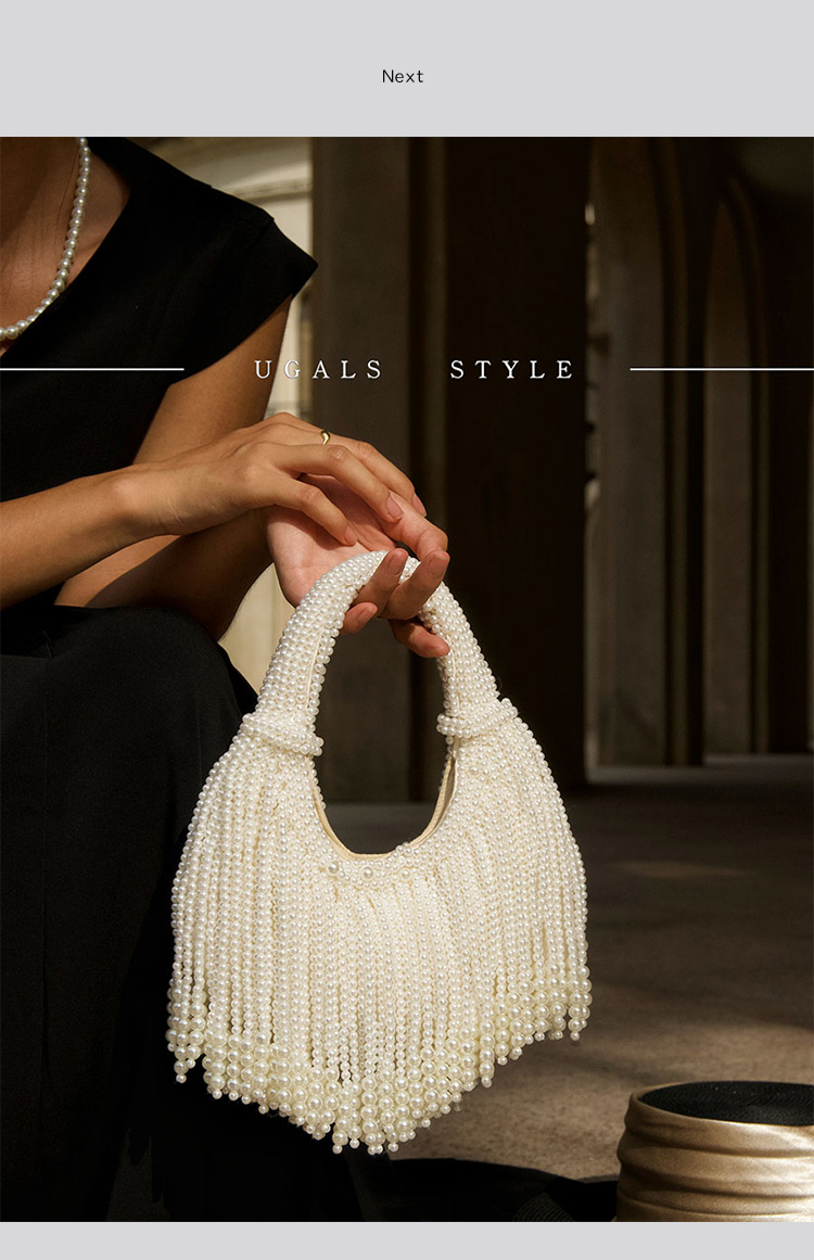 กระเป๋าคลัทช์ดีไซน์หรูหราประดั - Evening Bag Beaded บทวิจารณ์และราคา
