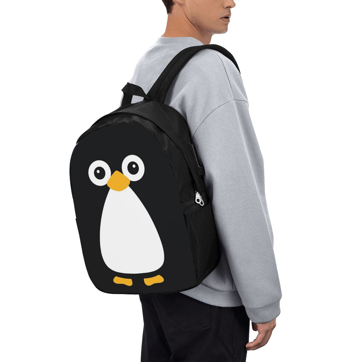 กระเป๋าเป้สะพายหลังลายเพนกวินน - Women Bags For Laptop บทวิจารณ์และราคา