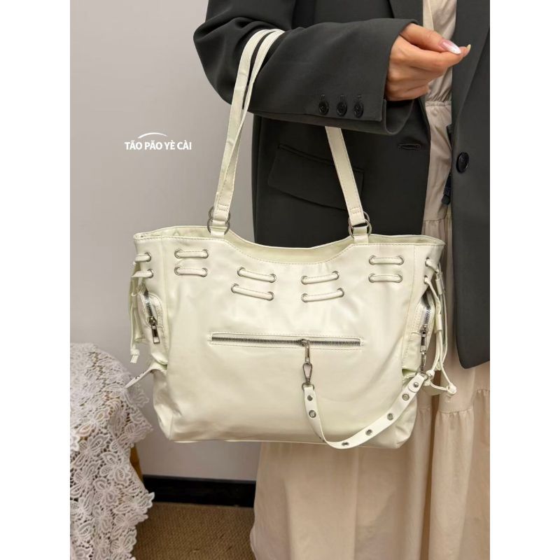 กระเป๋าโท้ทลายรถจักรยานยนต์สไต - Women Bags In Trend บทวิจารณ์และราคา