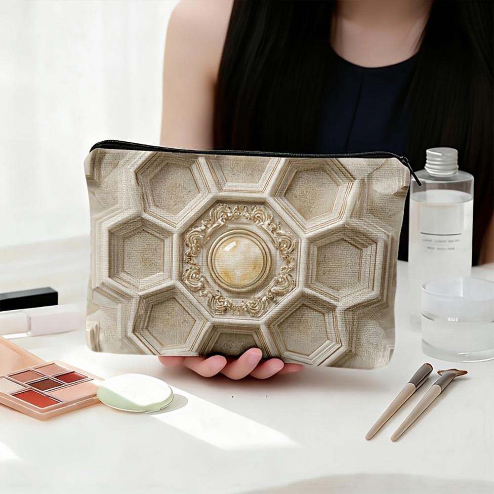 กระเป๋าเครื่องสำอางแบบแกะสลักล - Women Bags White บทวิจารณ์และราคา