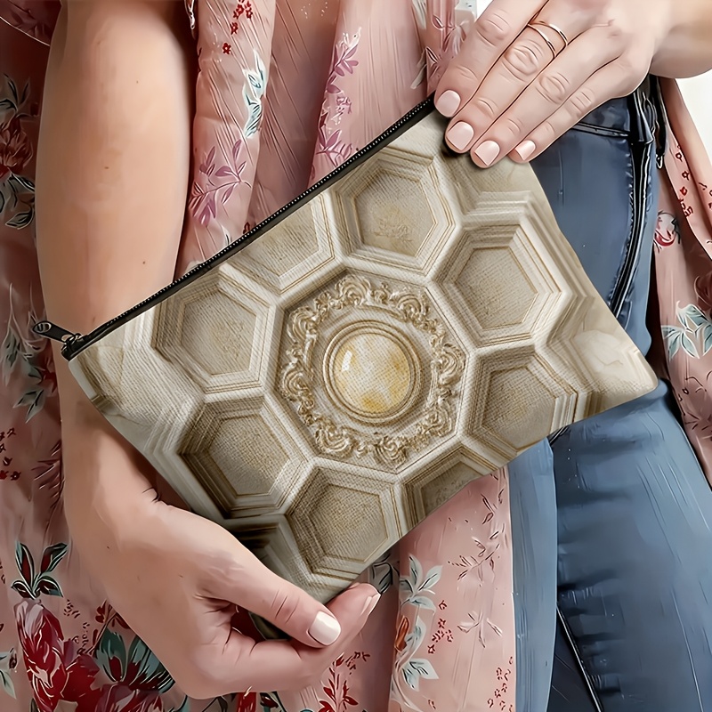 กระเป๋าเครื่องสำอางแบบแกะสลักล - Women Bags White บทวิจารณ์และราคา